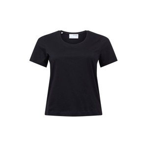 Selected Femme Curve T-Shirt  fekete