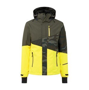 BRUNOTTI Kültéri kabátok 'Idaho'  sárga / khaki / sötétzöld