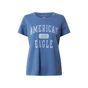 American Eagle Póló  kék / világoskék