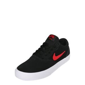 Nike SB Rövid szárú sportcipők 'Chron'  piros / fekete