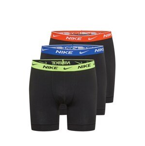 NIKE Sport alsónadrágok  fekete / narancs / kék / neonsárga