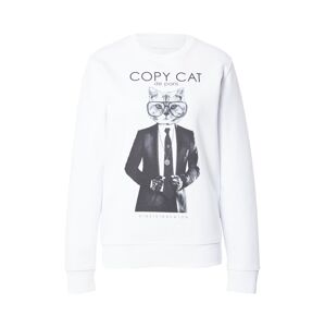EINSTEIN & NEWTON Tréning póló 'Copy Cat'  fehér / fekete