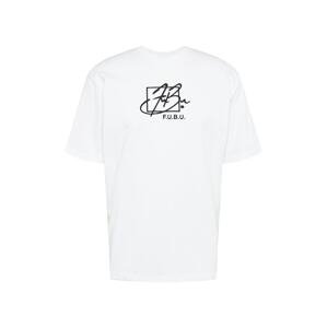 FUBU T-Shirt  fehér / fekete