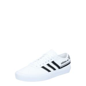 ADIDAS ORIGINALS Rövid szárú sportcipők 'Delpala'  ezüstszürke / fekete / fehér
