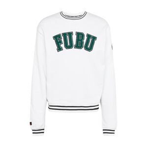 FUBU Tréning póló  fehér / smaragd / fekete