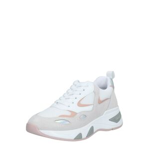 Liu Jo Sneaker 'HOA 1'  fehér / világosszürke / fáradt rózsaszín