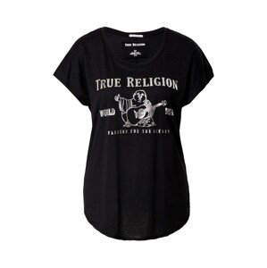 True Religion Póló  fekete / ezüst