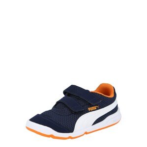 PUMA Sportcipő 'Stepfleex 2'  tengerészkék / narancs / fehér