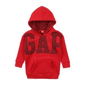 GAP Sweatshirt  piros / fekete