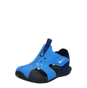 Nike Sportswear Nyitott cipők 'Sunray Protect 2'  kék / tengerészkék / fehér