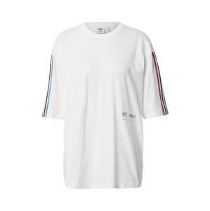 ADIDAS ORIGINALS Oversize póló  fehér / piros / királykék
