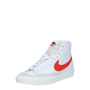 Nike Sportswear Magas szárú sportcipők 'Blazer Mid 77'  piros / fehér