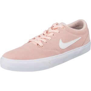 Nike SB Rövid szárú edzőcipők 'Nike SB Charge Suede'  fehér / fáradt rózsaszín
