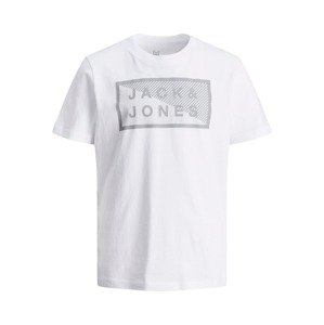 Jack & Jones Junior Póló 'Shawn'  fehér / szürke
