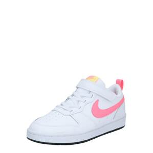 Nike Sportswear Sportcipő 'Court Borough 2'  rózsaszín / fehér / sárga