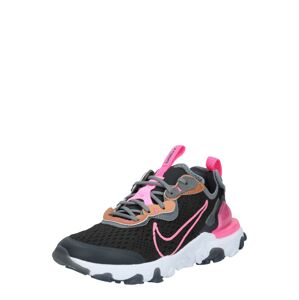 Nike Sportswear Sportcipő 'React Vision'  rózsaszín / fekete / világosbarna / szürke / sötétszürke