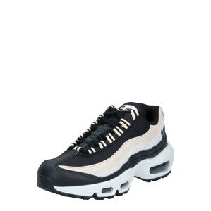 Nike Sportswear Rövid szárú edzőcipők 'Air Max 95'  fehér / fekete / bézs