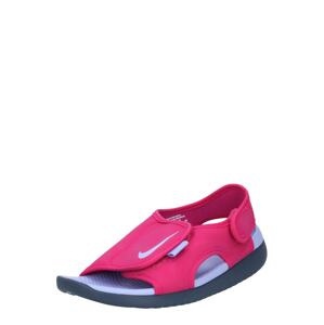 Nike Sportswear Nyitott cipők 'SUNRAY ADJUST 5'  rózsaszín / fehér