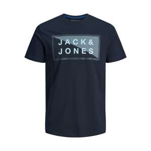 JACK & JONES Póló  tengerészkék / füstkék / ibolyakék