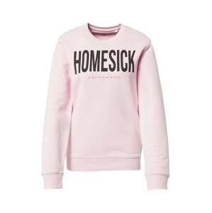 EINSTEIN & NEWTON Tréning póló 'Homesick'  világos-rózsaszín / fekete
