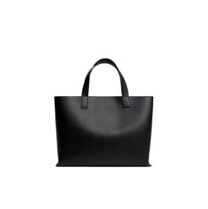 MANGO Shopper táska 'Nyon'  fekete