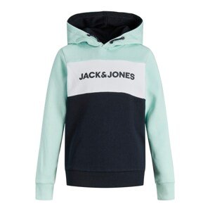 Jack & Jones Junior Tréning póló  fehér / éjkék / világoskék