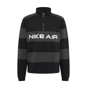 Nike Sportswear Tréning póló  sötétszürke / fekete / fehér