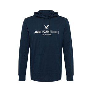 American Eagle Tréning póló  tengerészkék / fehér