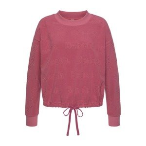 BENCH Tréning póló  sötét-rózsaszín