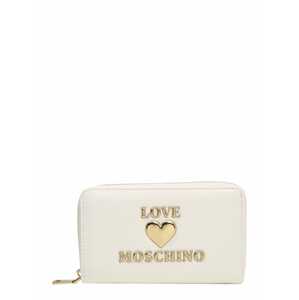 Love Moschino Pénztárcák  fehér / arany
