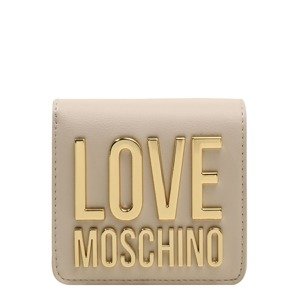 Love Moschino Pénztárcák  sötét bézs / arany