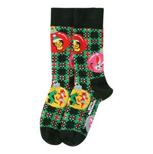 Happy Socks Zokni 'Holiday Spirit'  sötétzöld / vegyes színek