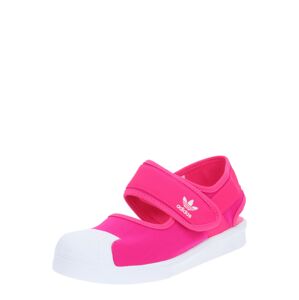 ADIDAS ORIGINALS Nyitott cipők 'SANDA'  rózsaszín / fehér