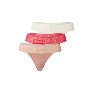 Tommy Hilfiger Underwear String bugyik  piros / rózsa / bézs