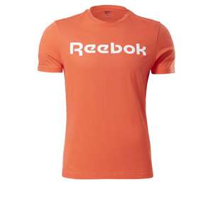 Reebok Sport Funkcionális felső  narancsvörös / fehér