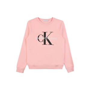 Calvin Klein Jeans Tréning póló  rózsaszín / fekete / fehér