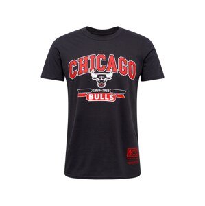 Mitchell & Ness Póló 'CHICAGO BULLS'  fekete / fehér / piros