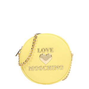 Love Moschino Válltáska  sárga / arany