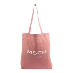 MOSS COPENHAGEN Shopper táska  rózsaszín / fehér