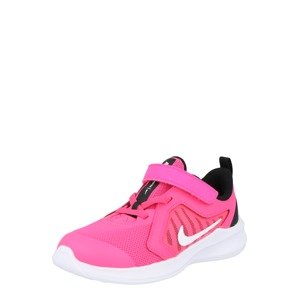 NIKE Sportcipő 'Downshifter 10'  rózsaszín / fehér / fekete