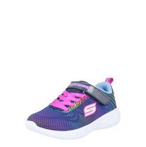SKECHERS Sportcipő 'Go Run'  világoskék / lila / sötétlila / világos-rózsaszín / fehér