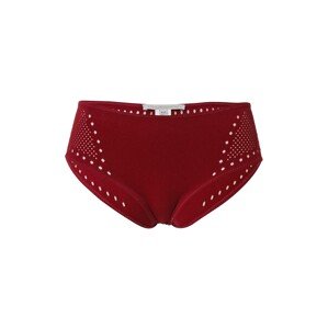 Stella McCartney Bikini nadrágok 'BOY LEG'  burgundi vörös