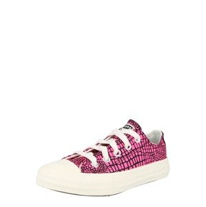 CONVERSE Sportcipő  fekete / neon-rózsaszín / fehér