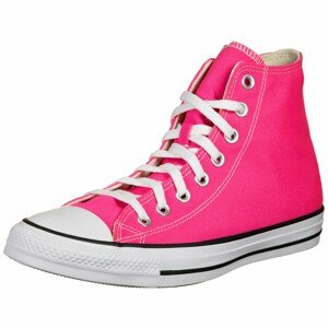 CONVERSE Magas szárú edzőcipők 'Chuck Taylor All Star'  rózsaszín / fehér / fekete