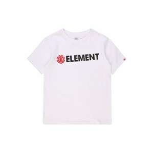 ELEMENT Sportshirt 'BLAZIN'  piszkosfehér / fekete / piros