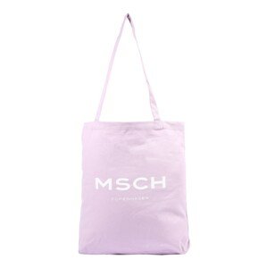 MOSS COPENHAGEN Shopper táska  lila / fehér