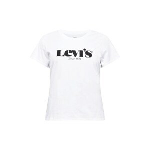Levi's® Plus Póló 'PERFECT'  fehér / fekete
