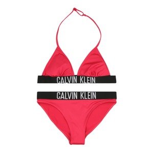 Calvin Klein Swimwear Bikini  fekete / fehér / pitaja