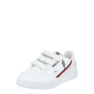 ADIDAS ORIGINALS Sneaker 'Continental 80'  fehér / fekete / piros / világoskék