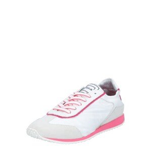 MJUS Rövid szárú edzőcipők 'GYN'  fehér / testszínű / rózsaszín